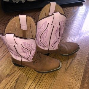 Justin's Cowboy Boots Girls Size 4